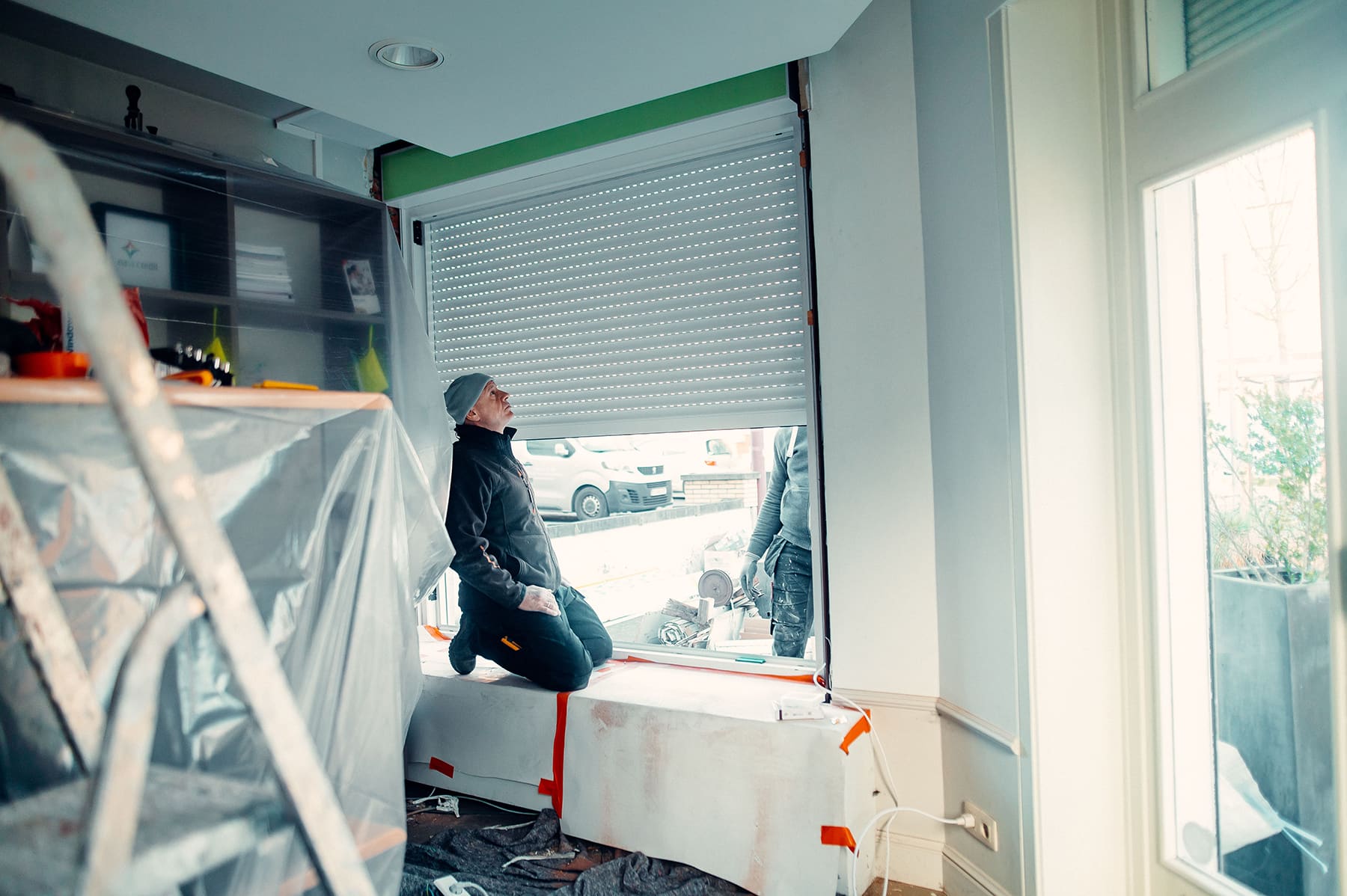 Placement d&rsquo;un volet monobloc à Bruxelles